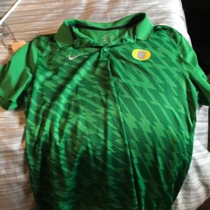 Nike Dri-fit Oregon ducks polo shirt